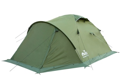 Палатка Tramp Mountain 3 (V2) Green , TRT-23g
