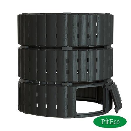 Компостер Piteco 1000л чёрный